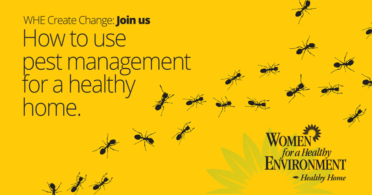 WHE Create Change: How to Use Integrated Pest Management for a Healthy Home