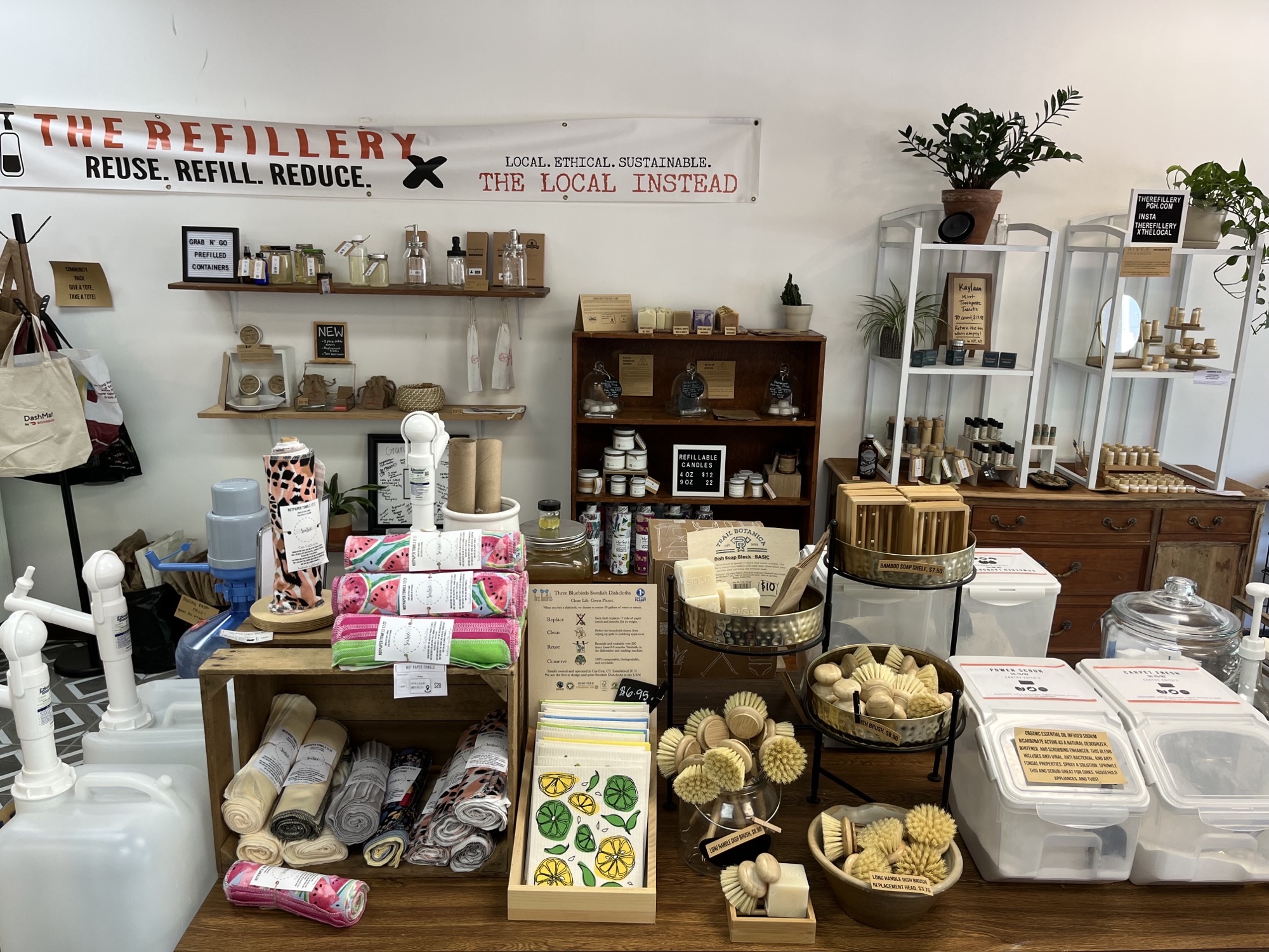 Refillery Building Examples August Sustainable Business Spotlight: The Refillery - Women For a ...