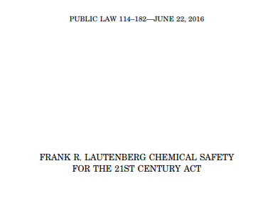 Frank Lautenburg chemical safety act