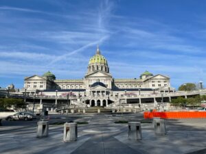 Pennsylvania State Capitol Building.